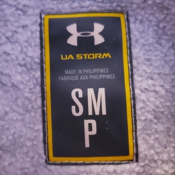 Under Armour UA Storm Full Zip Long Hoodie Women's Small S Heathered Grey EUC - Picture 11 of 13